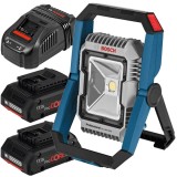 Bosch GLI 18V-1900 + ProCORE + GAL 1880 CV - Lampa + Set 2 acumulatori si incarcator Li-Ion 18 V 4 Ah