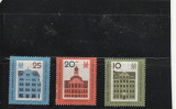 Germania DDR 1962- Targul de primavara Leipzig,serie 3 valori,MNH,Mi.873-875