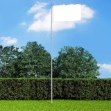 Cumpara ieftin St&acirc;lp de steag telescopic, 6 m, aluminiu