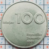 Slovenia 100 Tolarjev (Slovenia and the Tolar Anniversary) 2001 - km 42 - A032