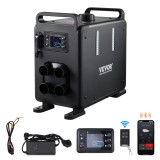 Incalzitor diesel VEVOR 8KW, incalzitor de aer diesel multifunctional 12V 24V, 220V ,control prin aplicatie Bluetooth, telecomanda si ecran de afisare