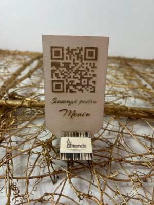 Stand cod QR foto