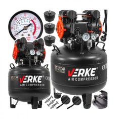 Compresor de aer, 2CP 230V 120 L/min 8 bari, capacitate rezervor 38 litri, Verke