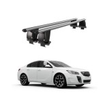 Bare transversale portbagaj auto aluminiu compatibile plafon neted Opel Insignia 2009-2017 argintii sau negre Cod: CB200101 Kit-101