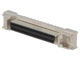 Conector SCSI 50-PIN Ecranat cu Clichet Soclu Mamă THT