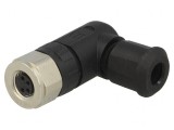 Conector M8 4P 90&deg; Cablu IP67