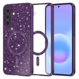 Asteroid GSM - Luxury Glitter MagSafe - Samsung Galaxy A57 5G - Deep Purple