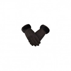 Manusi Touchscreen - iberry Winter Gloves Negru foto