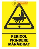 Indicator atentie la mana si brat