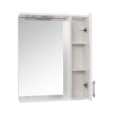 Set Baza, lavoar baie GN0541 cu sertare si oglinda GN0201 - 60 cm alb