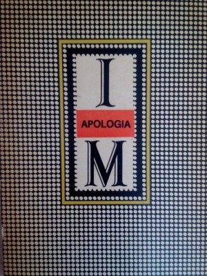 Iosif Moesiodax - Apologia (Editia: 1977) foto