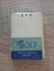 Pachet plin cu tigari GOLF -Romania anii 1970-1980