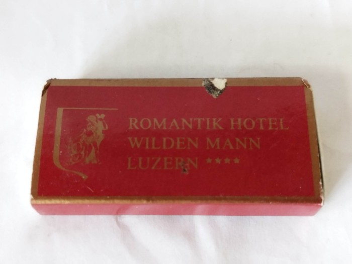bnk div - Cutie cu chibrituri - Elvetia - Hotel Romantik