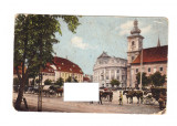 CP Sibiu - Centrul, circulata, 1912, stare buna, Printata