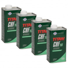 Set 4 Buc Ulei Servodirectie Oe Bmw Fuchs Pentosin Titan CHF 11S Verde 1L 83290429576