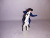 Bnk jc Jean Hoeffler - Cowboy calare cu pistol - albastru
