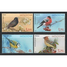Moldova 2015 Mi 923/26 MNH - Pasari din arealul Moldovei