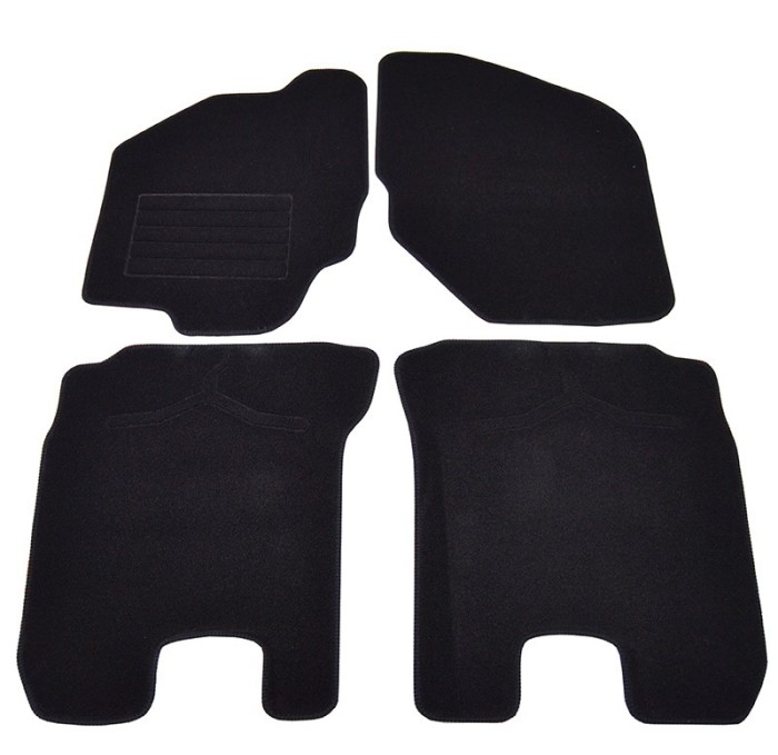Covorase mocheta Honda Jazz 2002-2008 Negre, set de 4 bucati AutoDrive ProParts