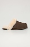 UGG papuci din piele &icirc;ntoarsă Scuffette II 1106872.ESP