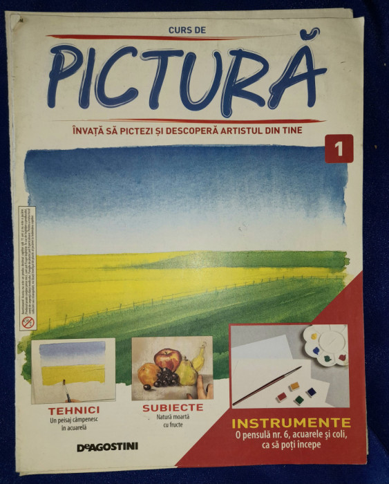 Curs de pictura De Agostini, numărul 1