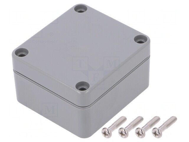 Carcasă Universală ABS Gri &Icirc;nchis IP67 58x64x35mm