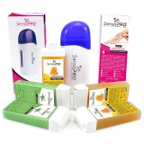 Cumpara ieftin Kit Epilare Lady Azure + CADOU Rezerva Ceara aplicator ingust