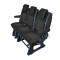 Set huse scaun dedicate Ford Transit Custom, Turneo Custom I, 2012-2023, 3 locuri, pentru randul 2 si 3 de scaune