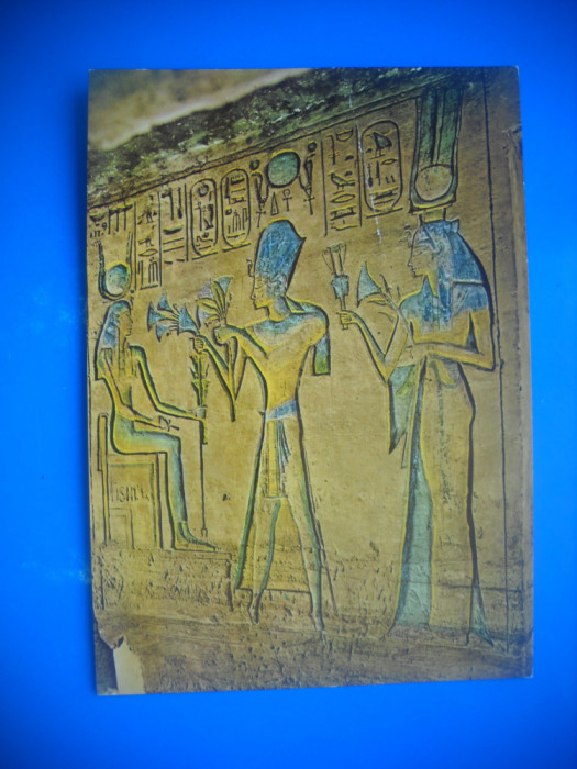 HOPCT 91010 RAMSES SI NEFERTITI-TEMPLUL MIC -ABU SIMBEL EGIPT -CIRCULATA