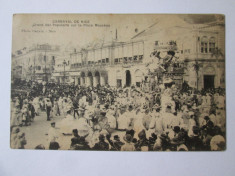 Carte postala franceza carnavalul de la Nice,necirculata circa 1910 foto