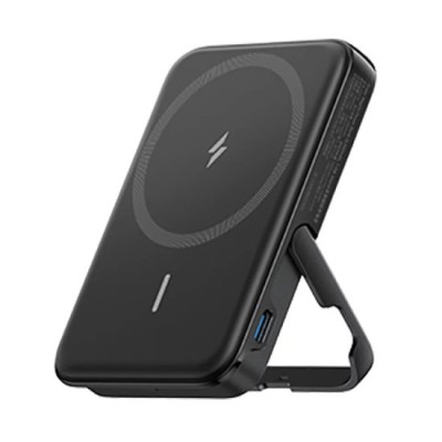 Baterie Externa Wireless, 5000mAh, 7.5W - Anker 322 (A1618G11) - Black foto