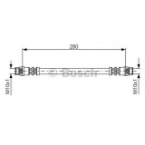 Conducta / cablu frana RENAULT LAGUNA I (B56, 556) (1993 - 2001) BOSCH 1 987 476 517