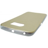 Husa silicon Ultra Premium aurie pentru Samsung Galaxy S6 Edge (SM-G925)