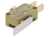 Micro&icirc;ntrerupător cu manetă SPDT 16A 250VAC IP40