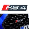 Emblema RS4 grila fata Audi Sline