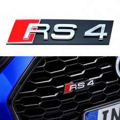 Emblema RS4 grila fata Audi Sline