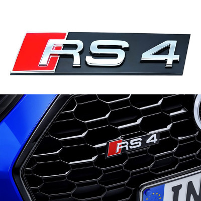Emblema RS4 grila fata Audi Sline foto