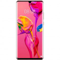 P30 Pro Dual Sim Fizic 512GB LTE 4G Rosu Amber Sunrise 8GB RAM foto