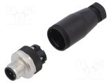 Conector circular 4 pini male pentru cablu Murrelektronik