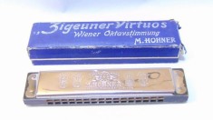 Muzicuta harmonica veche Hohner Zigeunervirtuos Wiener Oktavstimmung Key C