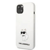 Cumpara ieftin Husa Karl Lagerfeld Liquid Silicone Choupette NFT iPhone 13 White