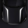 Set 2 stickere autoadezive Tuning, model &ldquo;Hood Stripes V2&rdquo;, dimensiune 100 x 26 cm, culoare Alba