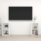 vidaXL Comode TV, 2 buc., alb, 72x35x36,5 cm , PAL