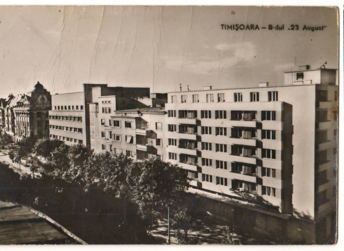 CPI B 10846 CARTE POSTALA - TIMISOARA. BULEVARDUL &quot;23 AUGUST&quot;