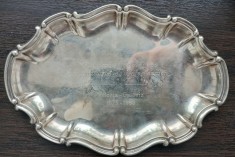 (24) TAVITA / BOMBONIERA DIN ARGINT, MODEL FRUMOS, MARCAJ ARGINT 925, GRAVATA, 121,31 GRAME