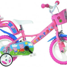 Bicicleta copii 12'' - Purcelusa Peppa PlayLearn Toys