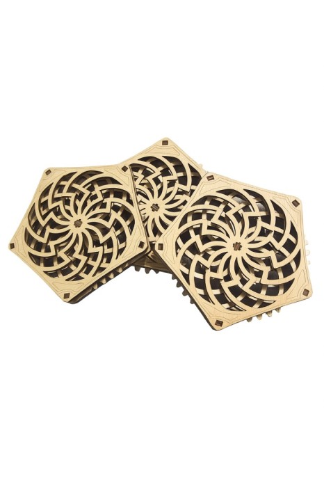 Suport pahar, rotative, set 3 bucati