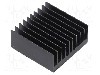 Radiator extrudat, aluminiu, 33mm x 33mm, neagra, Advanced Thermal Solutions - ATS-54330K-C1-R0