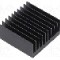 Radiator extrudat, aluminiu, 33mm x 33mm, neagra, Advanced Thermal Solutions - ATS-54330K-C1-R0