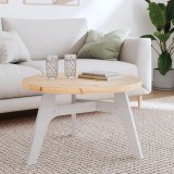 vidaXL Blat de masă rotund, &Oslash;70x3 cm, lemn masiv de pin