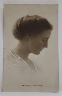 A.S.R. PRINCIPESA ELISABETA , CARTE POSTALA , INTERBELICA foto